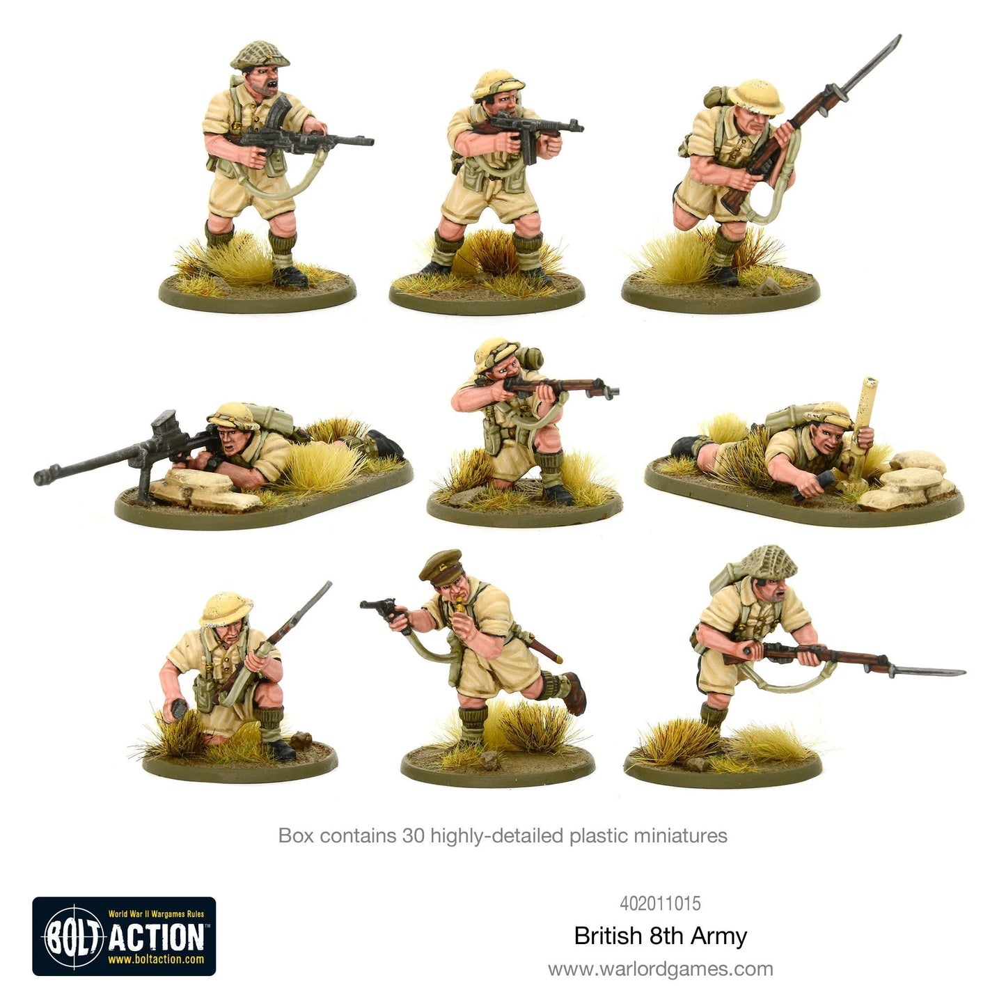 Bolt Action 2 8th Army Infantry - EN - 402011015