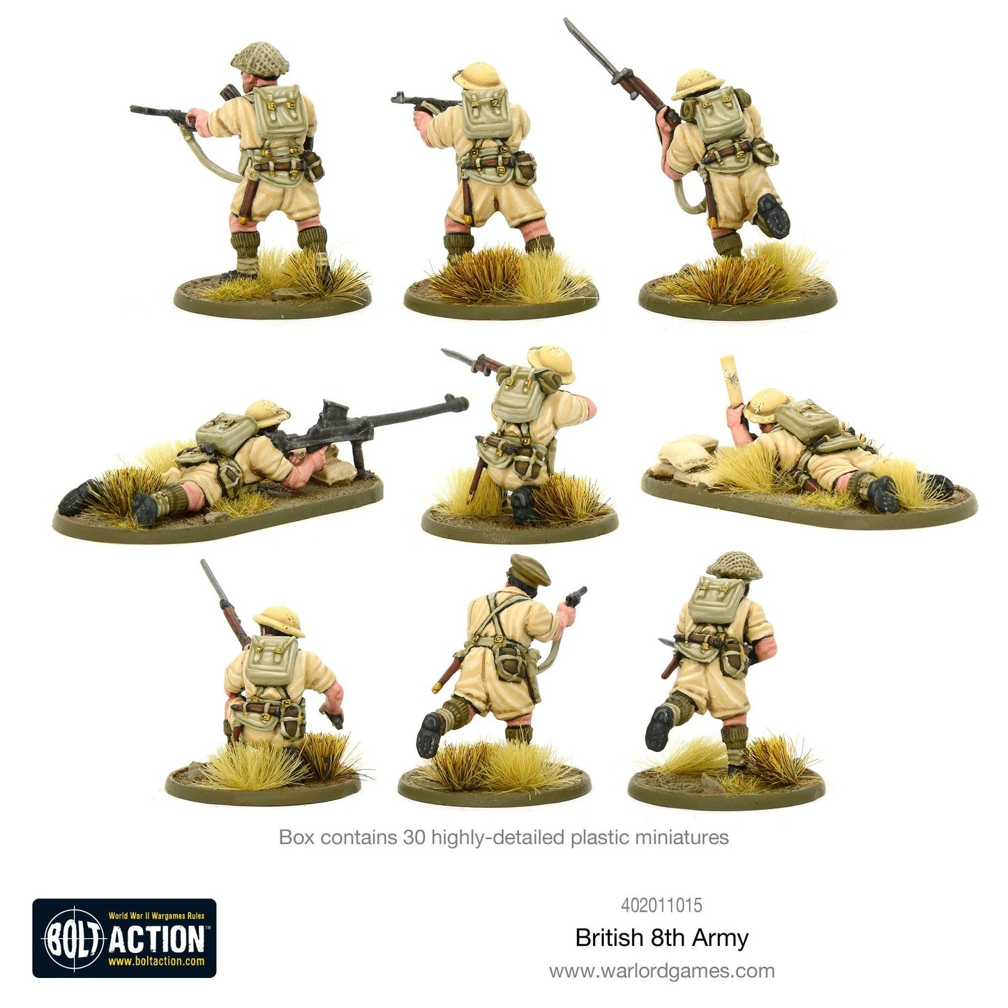 Bolt Action 2 8th Army Infantry - EN - 402011015