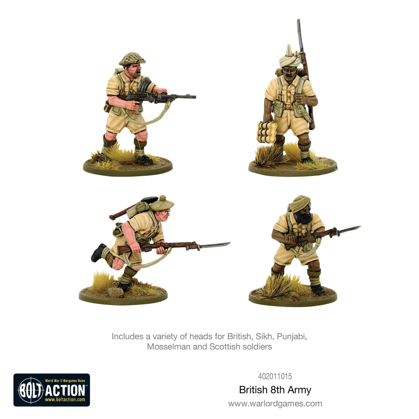 Bolt Action 2 8th Army Infantry - EN - 402011015