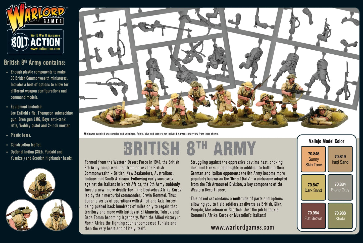 Bolt Action 2 8th Army Infantry - EN - 402011015