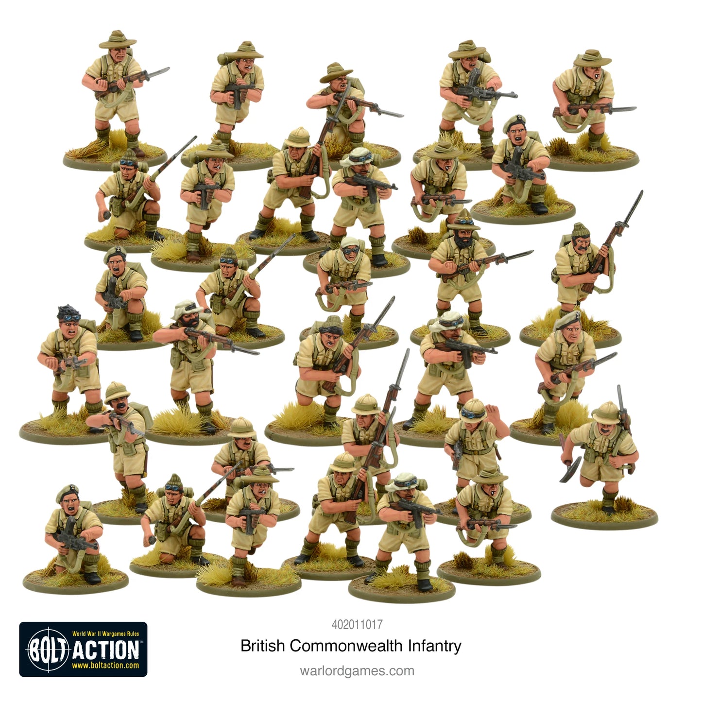 Bolt Action 2 British Commonwealth Infantry - EN - 402011017