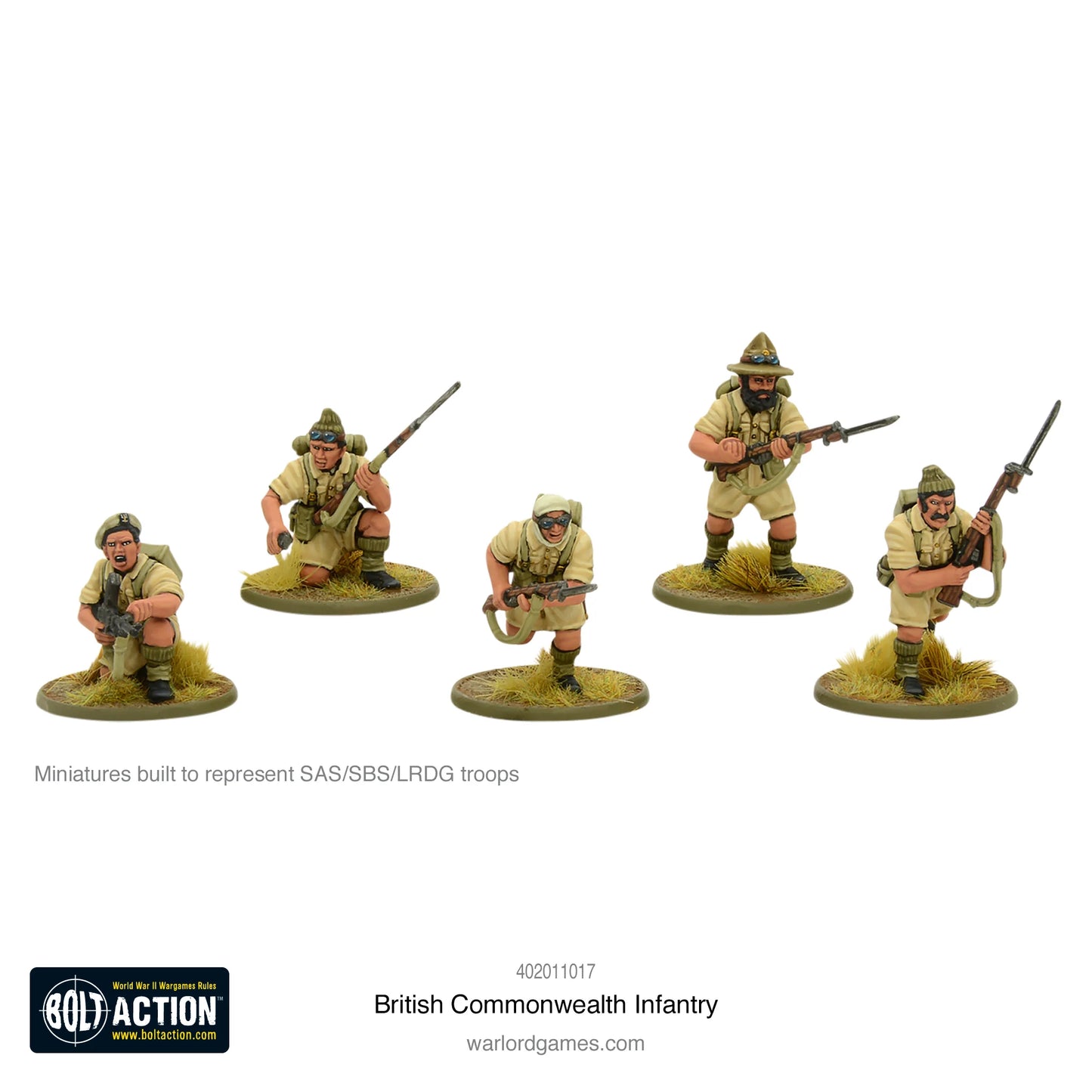 Bolt Action 2 British Commonwealth Infantry - EN - 402011017