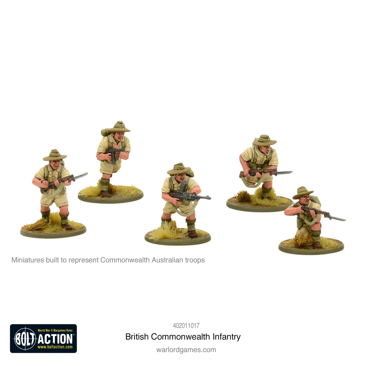 Bolt Action 2 British Commonwealth Infantry - EN - 402011017