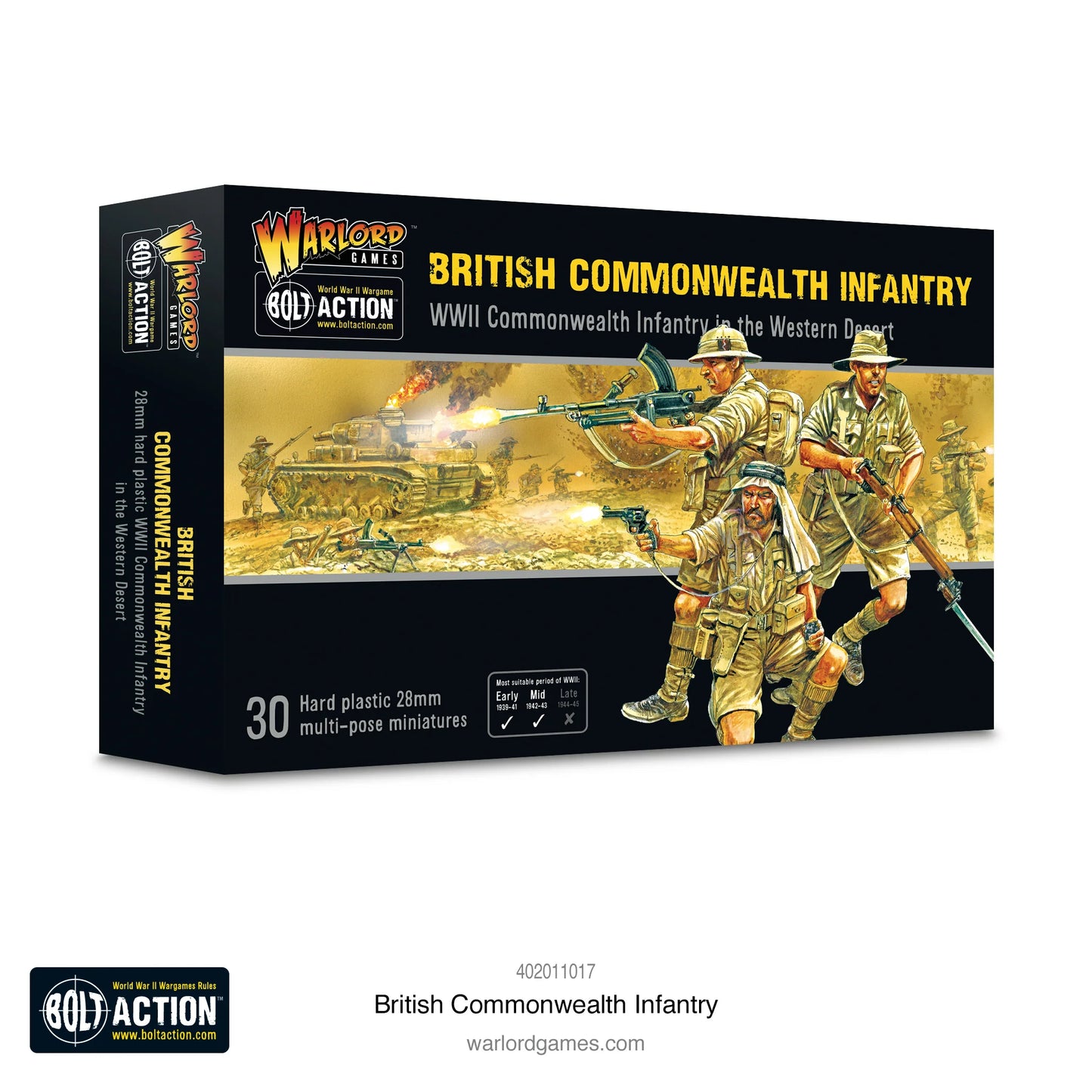 Bolt Action 2 British Commonwealth Infantry - EN - 402011017