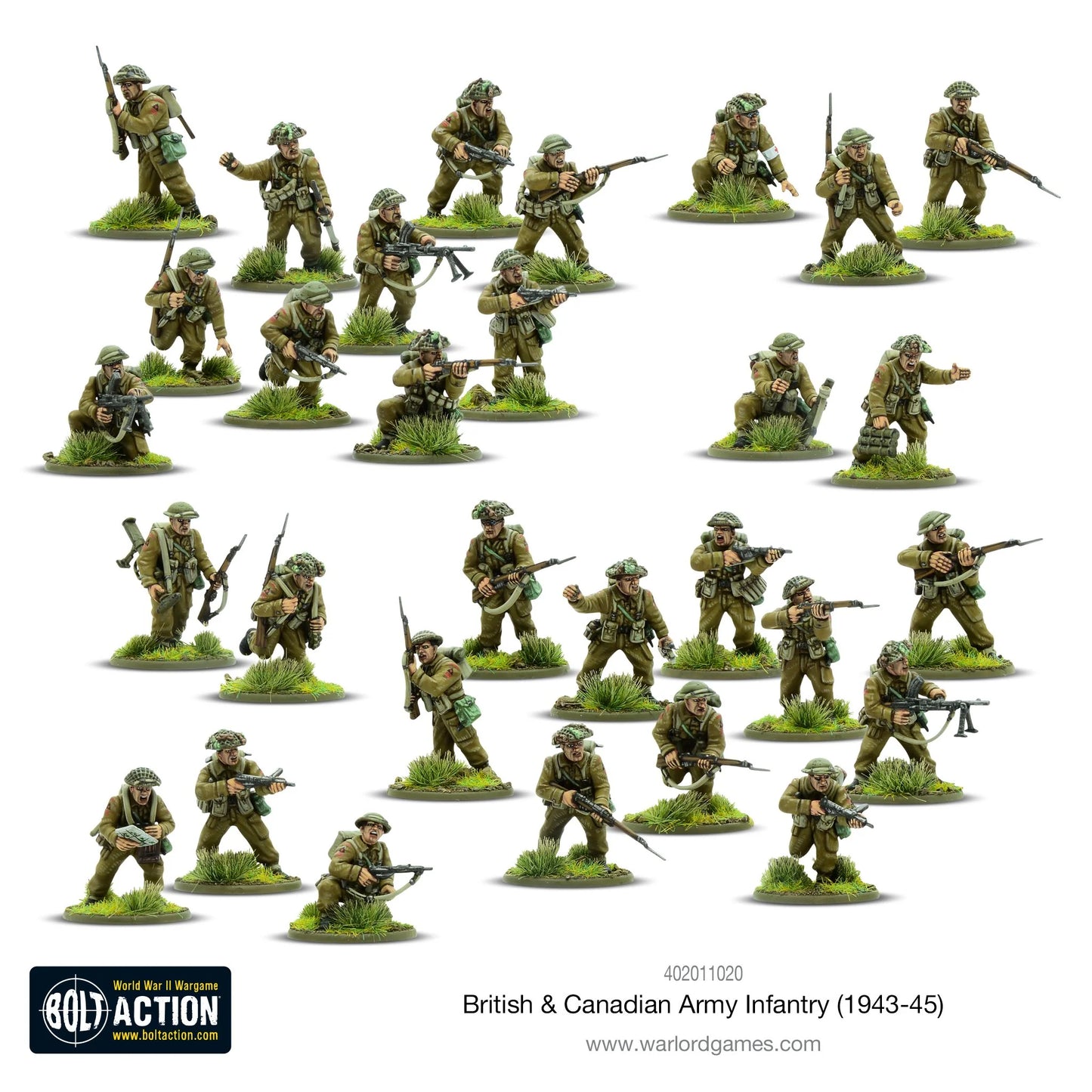 Bolt Action 2 British & Canadian Army infantry (1943-45) - EN - 402011020