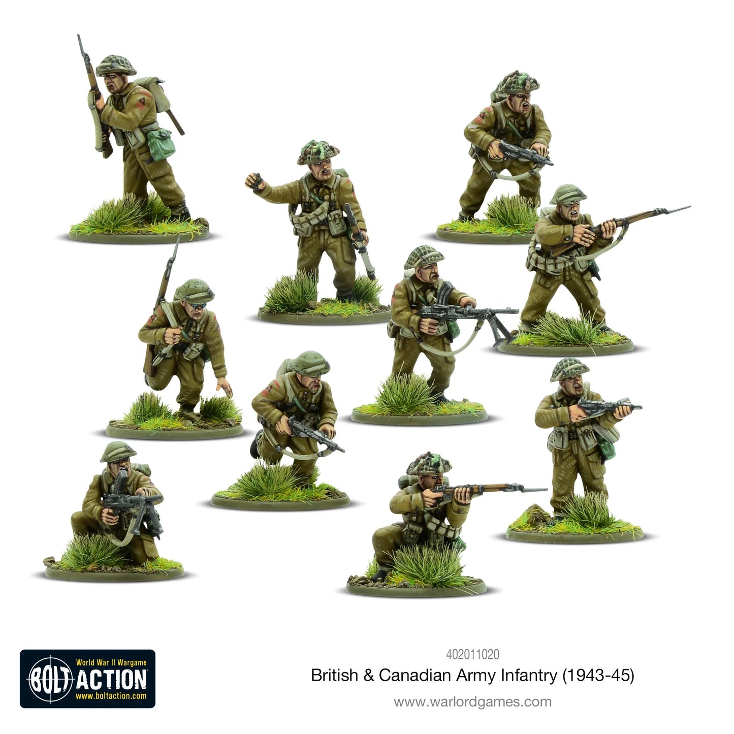 Bolt Action 2 British & Canadian Army infantry (1943-45) - EN - 402011020