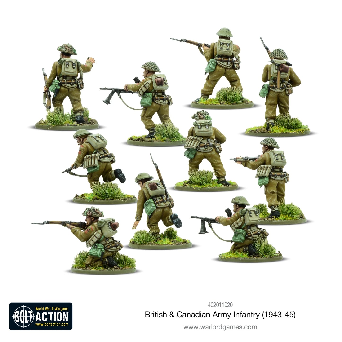 Bolt Action 2 British & Canadian Army infantry (1943-45) - EN - 402011020