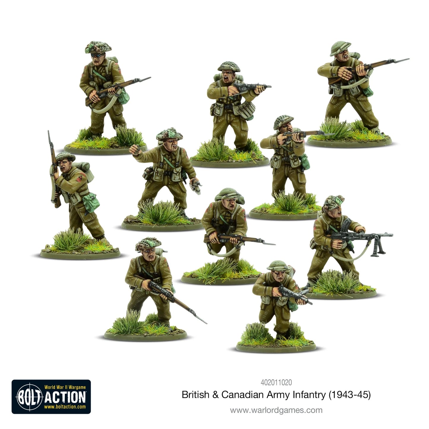 Bolt Action 2 British & Canadian Army infantry (1943-45) - EN - 402011020