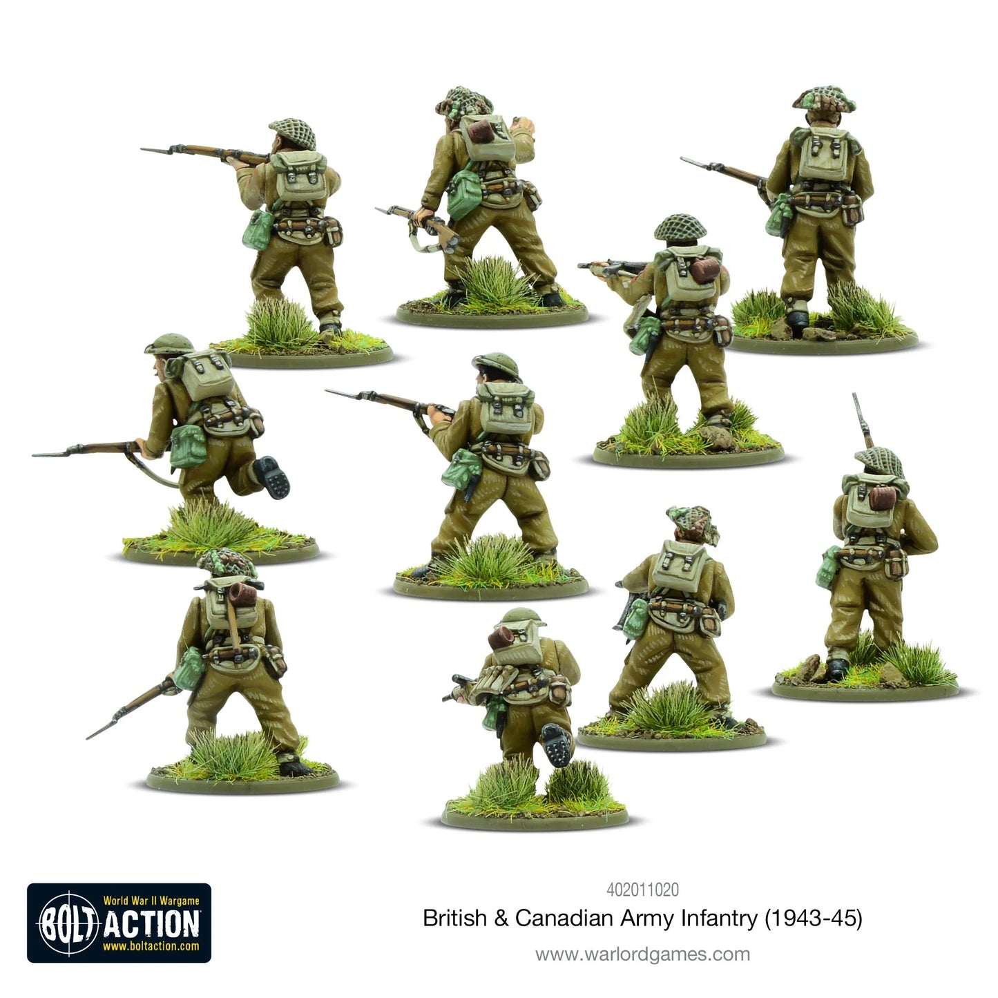 Bolt Action 2 British & Canadian Army infantry (1943-45) - EN - 402011020