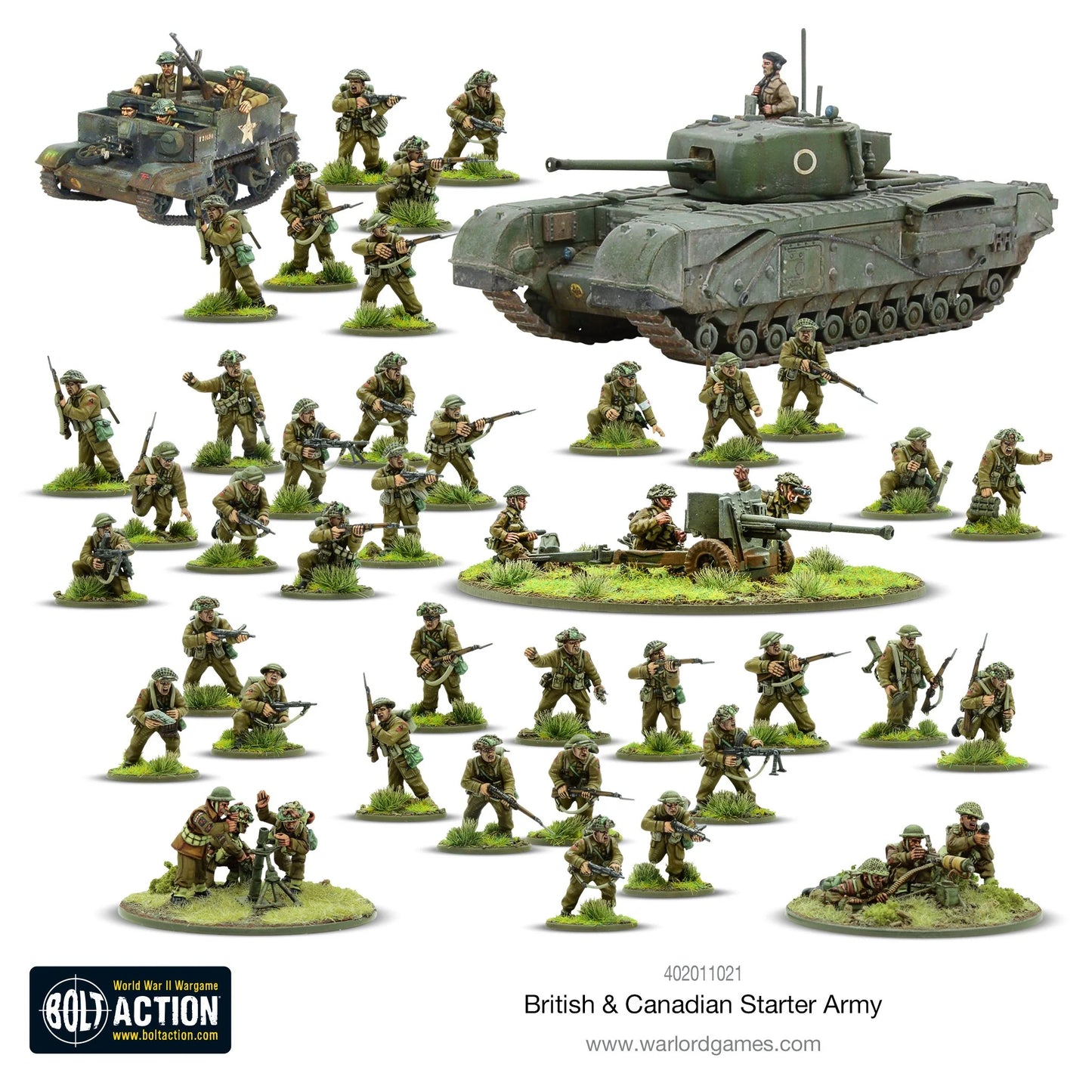 Bolt Action 2 British & Canadian Army (1943-45) starter army - EN - 402011021