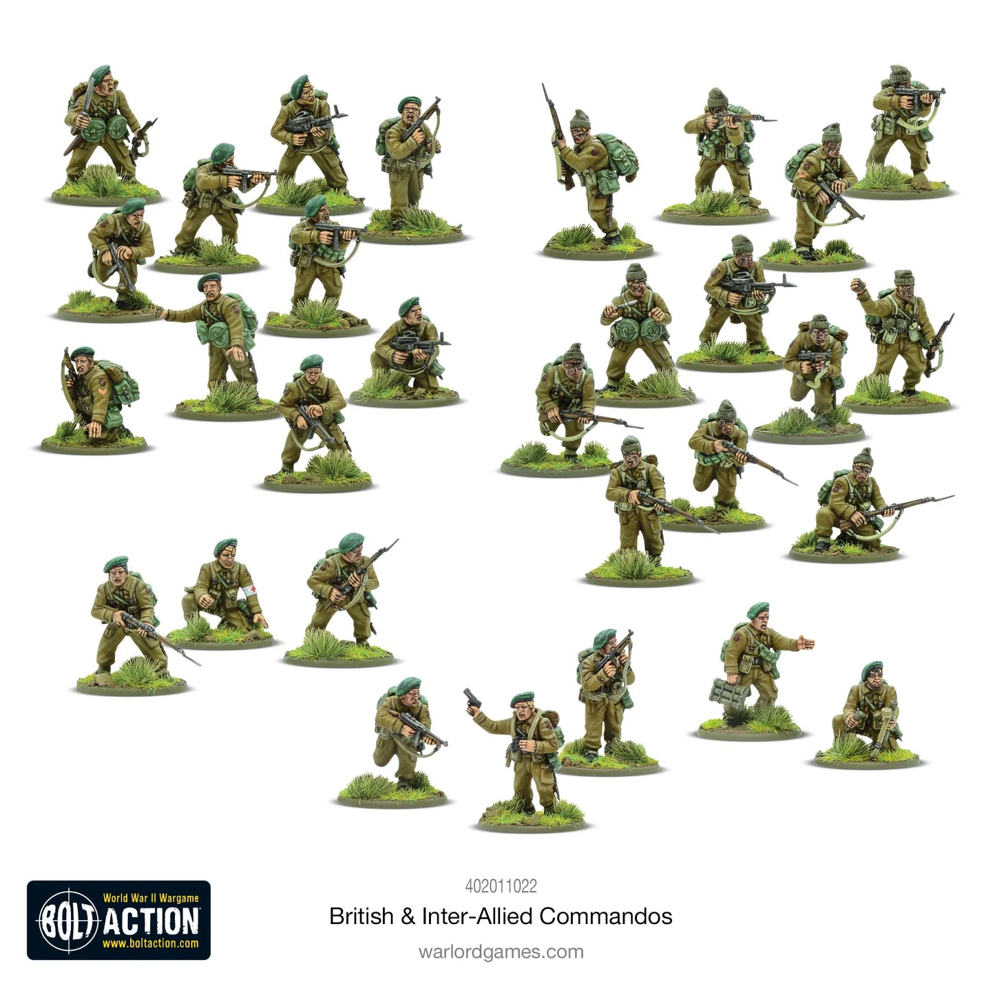 Bolt Action British & Inter-Allied Commandos - EN - 402011022