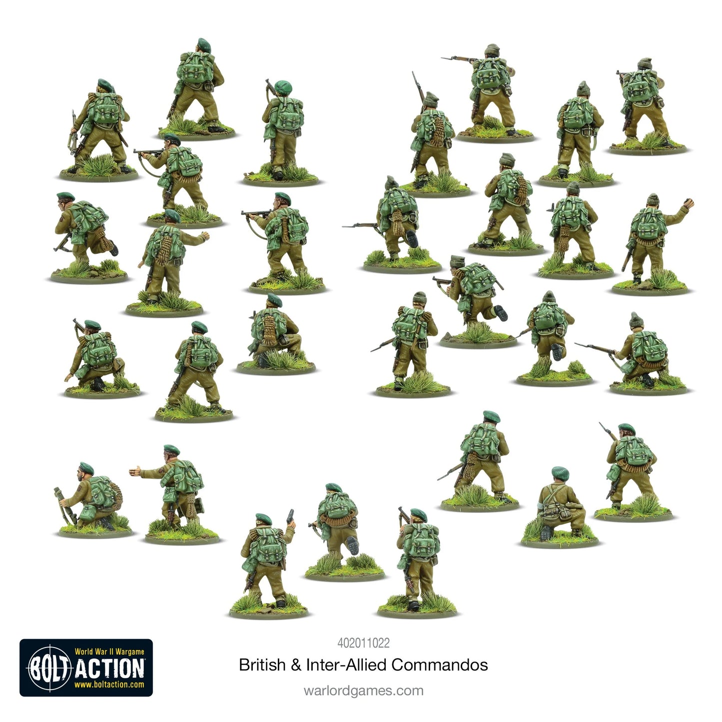 Bolt Action British & Inter-Allied Commandos - EN - 402011022