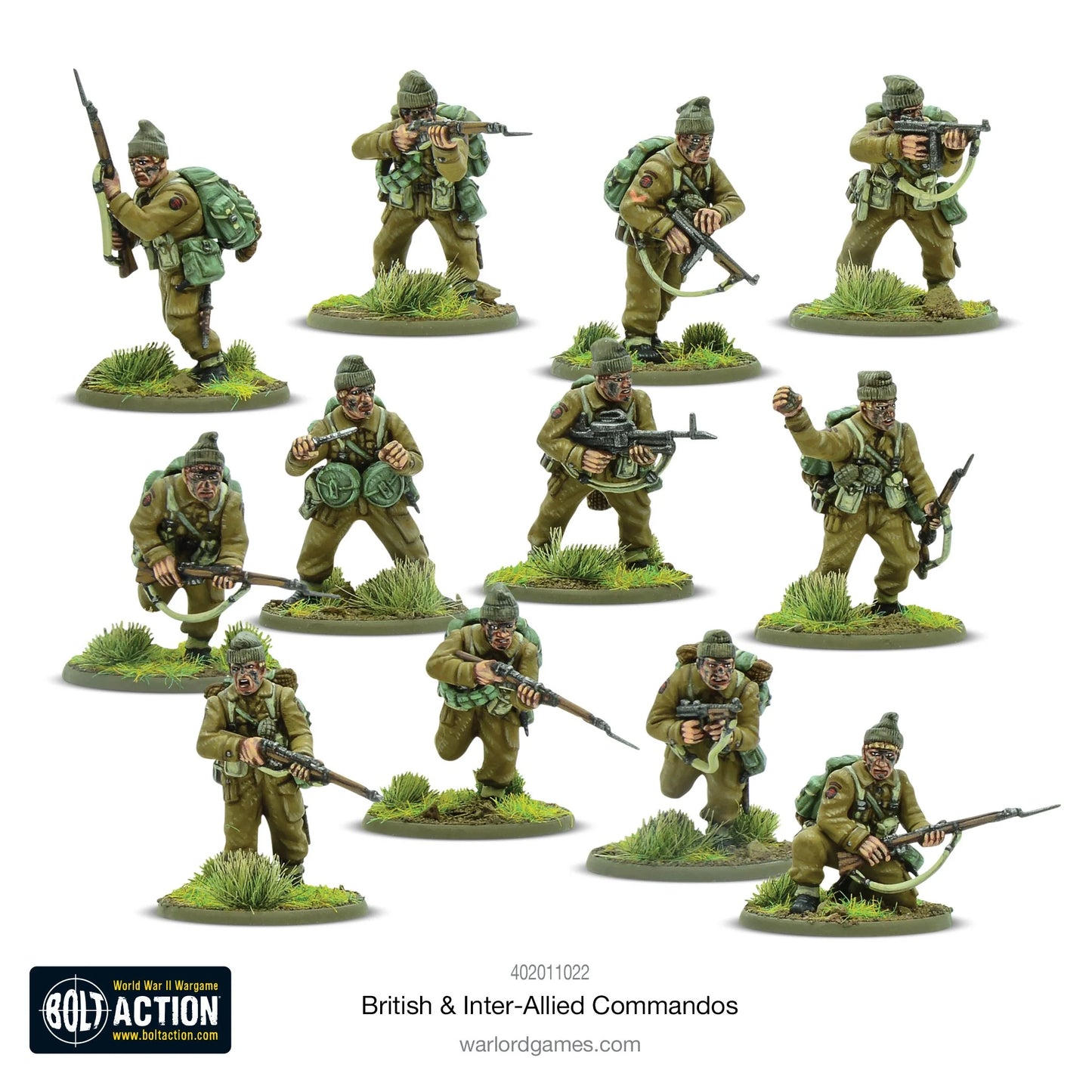 Bolt Action British & Inter-Allied Commandos - EN - 402011022