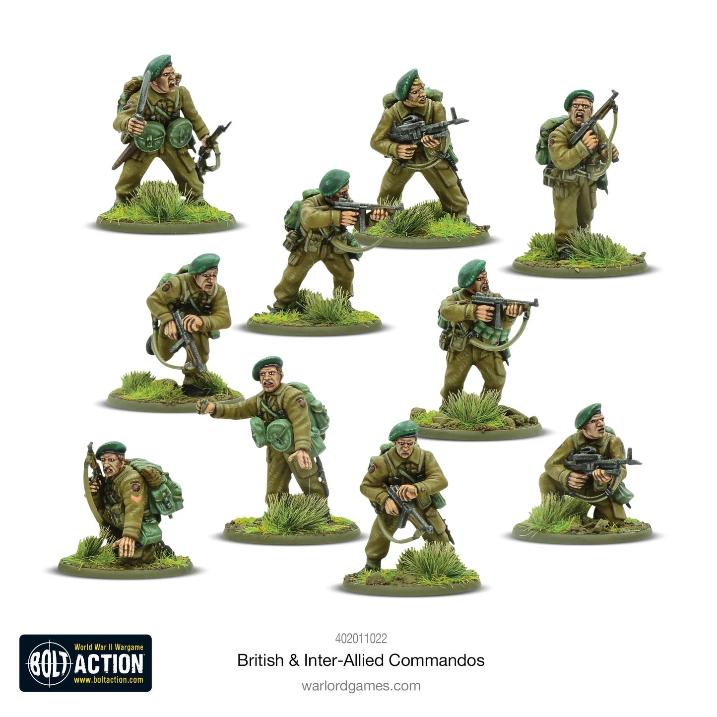 Bolt Action British & Inter-Allied Commandos - EN - 402011022