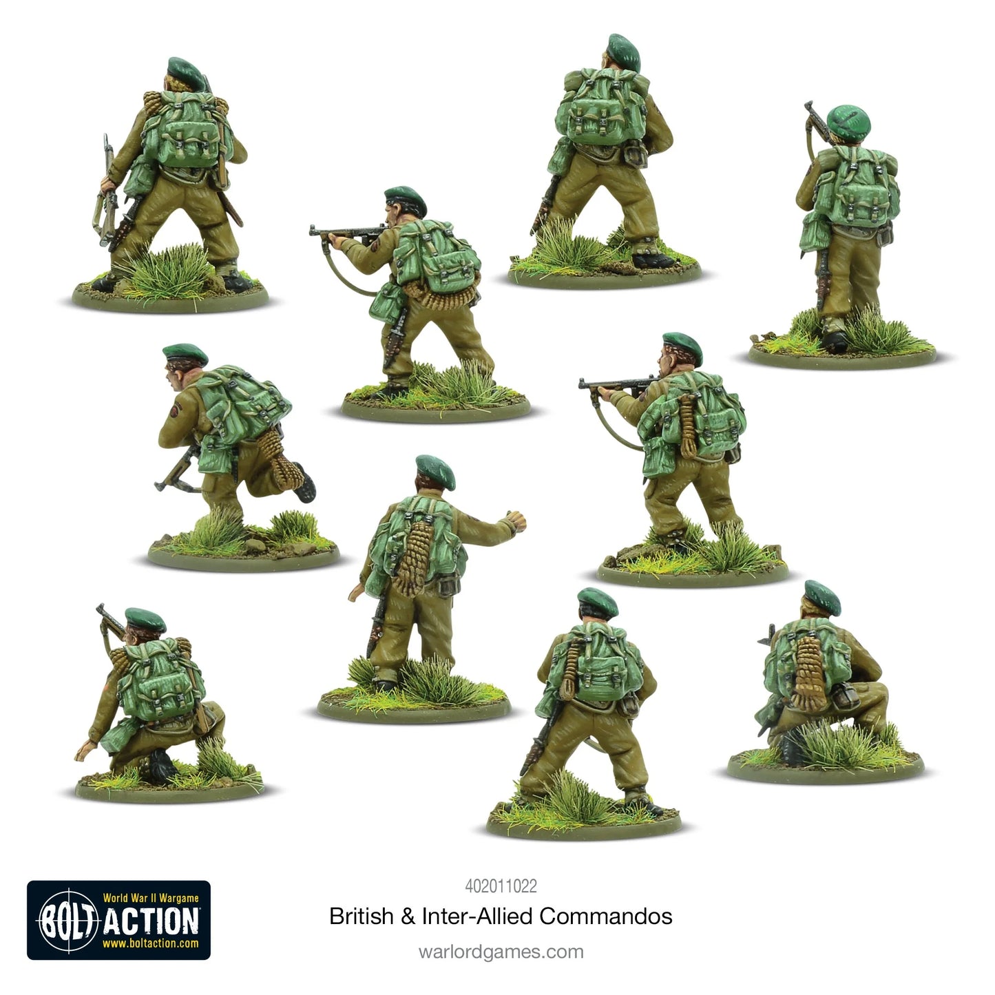 Bolt Action British & Inter-Allied Commandos - EN - 402011022