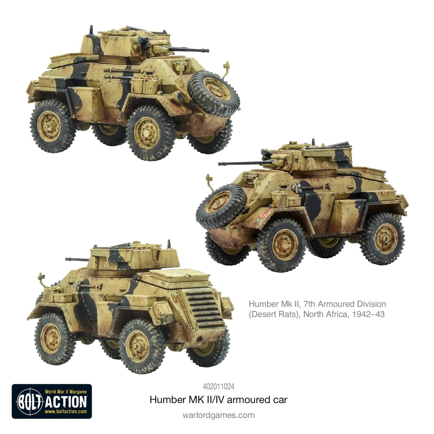 Bolt Action - Humber MK II/IV Armoured Car - EN - 402011024