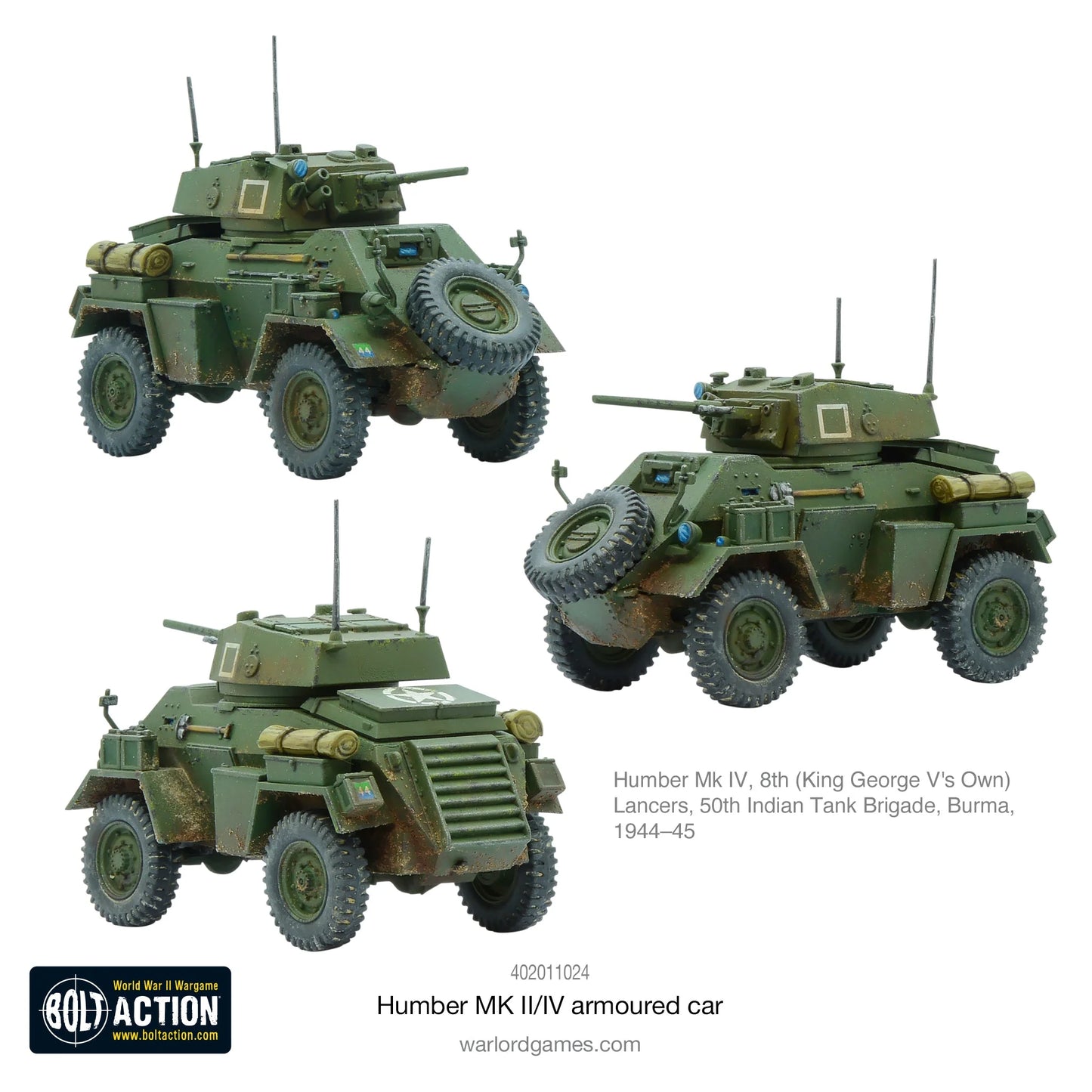 Bolt Action - Humber MK II/IV Armoured Car - EN - 402011024