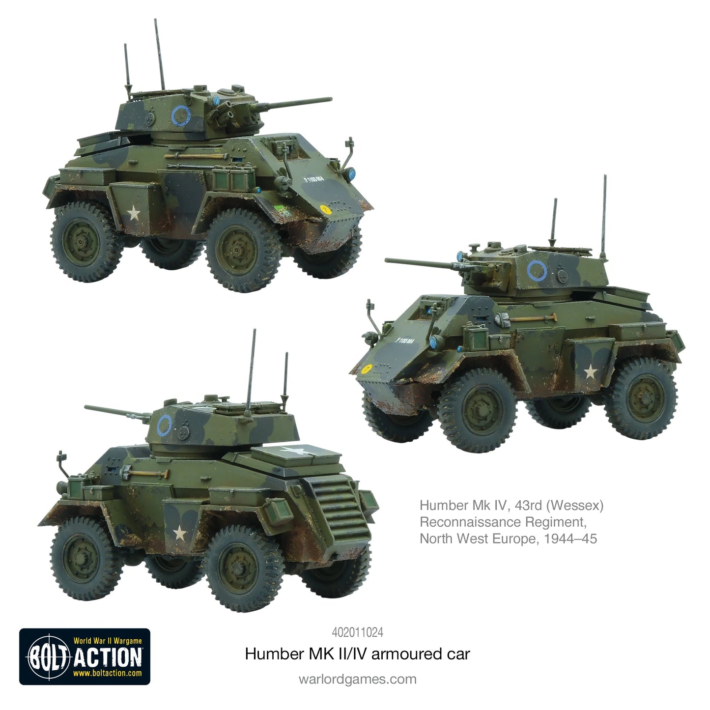 Bolt Action - Humber MK II/IV Armoured Car - EN - 402011024