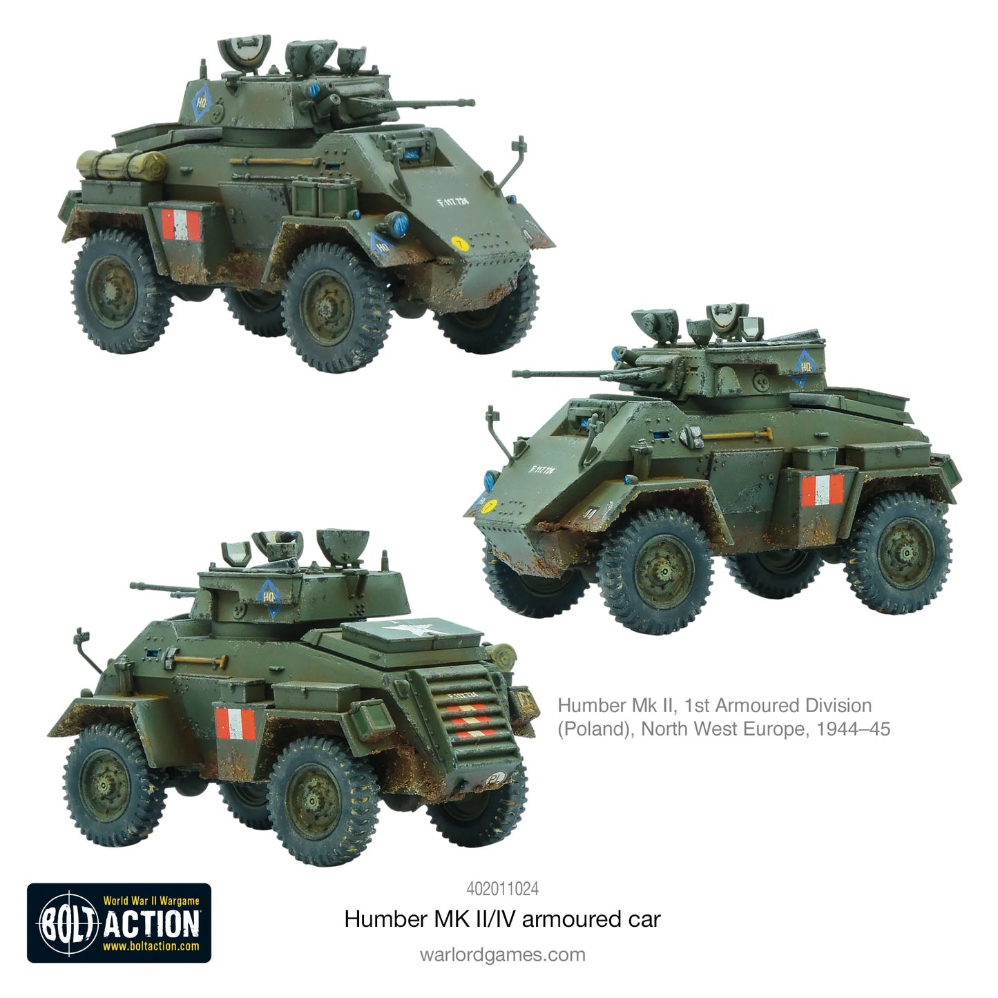 Bolt Action - Humber MK II/IV Armoured Car - EN - 402011024