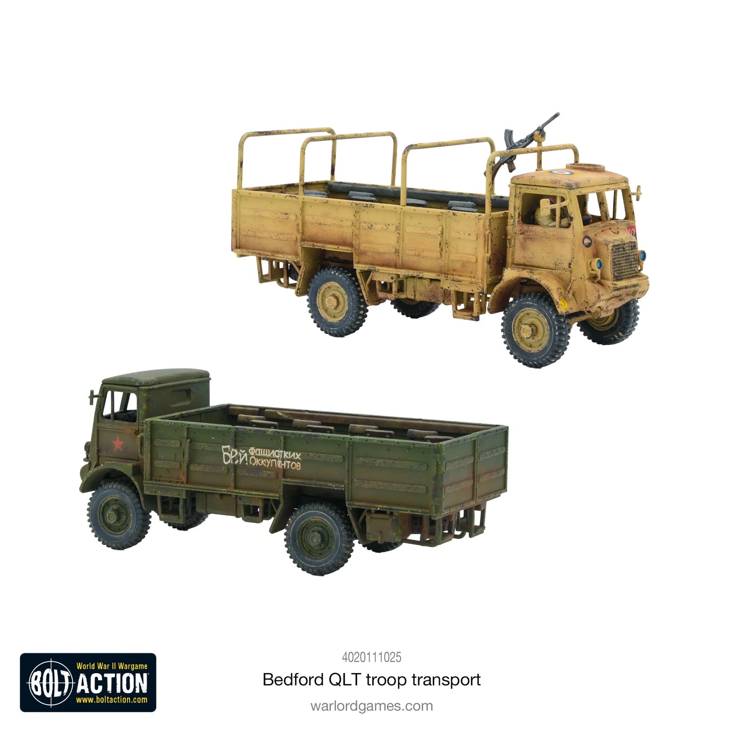 Bolt Action - Bedford QLT Troop Transport - 402011025