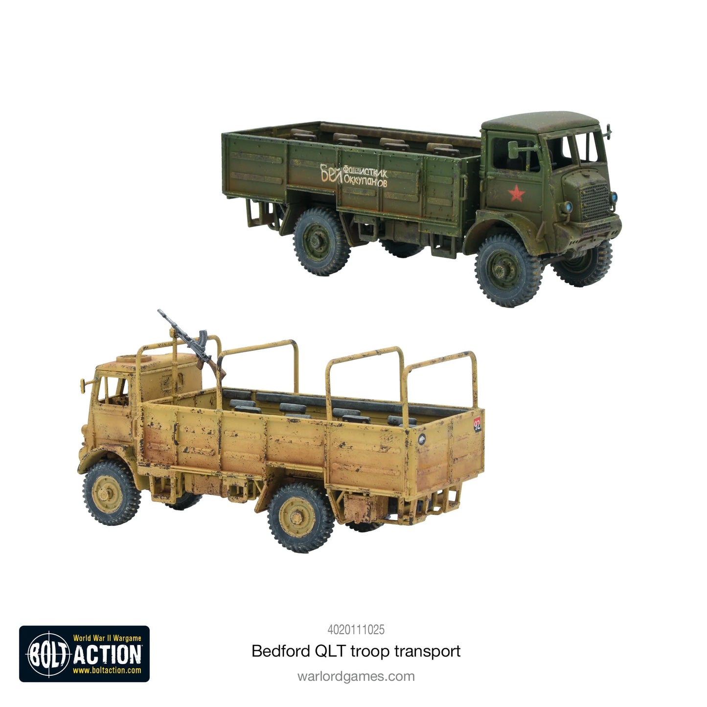 Bolt Action - Bedford QLT Troop Transport - 402011025