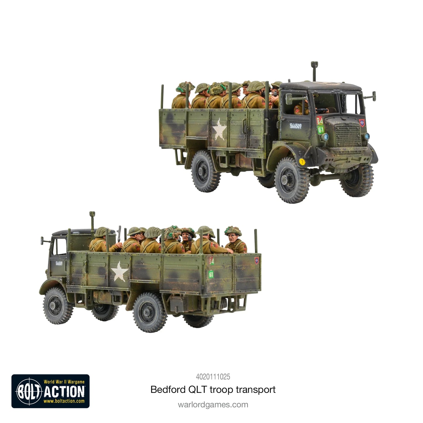 Bolt Action - Bedford QLT Troop Transport - 402011025