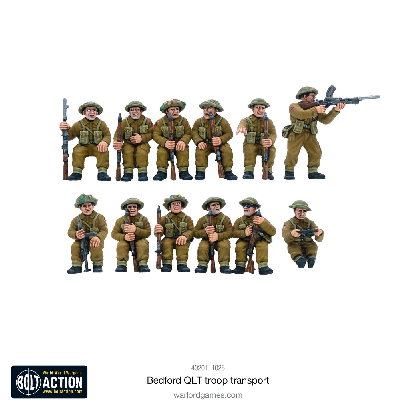 Bolt Action - Bedford QLT Troop Transport - 402011025