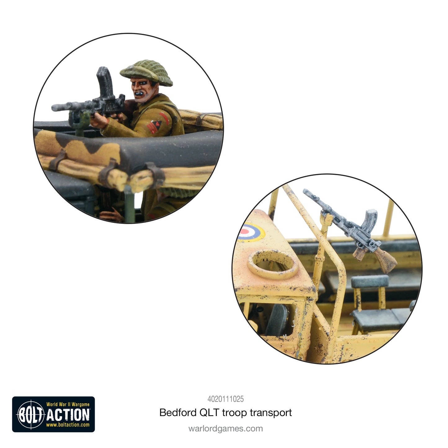 Bolt Action - Bedford QLT Troop Transport - 402011025