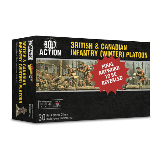 Bolt Action - British & Canadian Infantry (Winter) Platoon