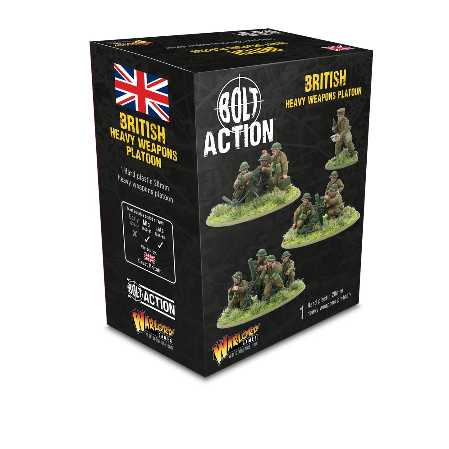Bolt Action British Heavy weapons platoon (plastic) - 402011029