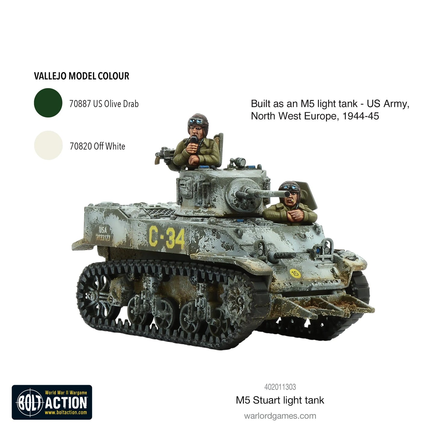 Bolt Action 2 M5 Stuart - EN - 402011303