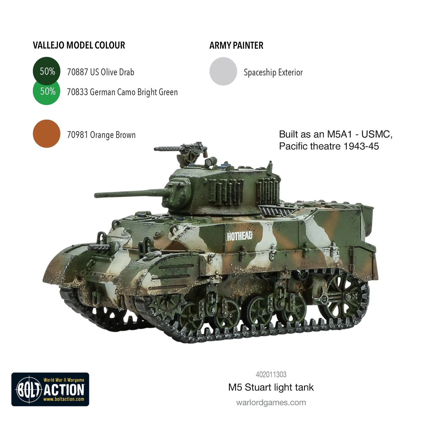 Bolt Action 2 M5 Stuart - EN - 402011303