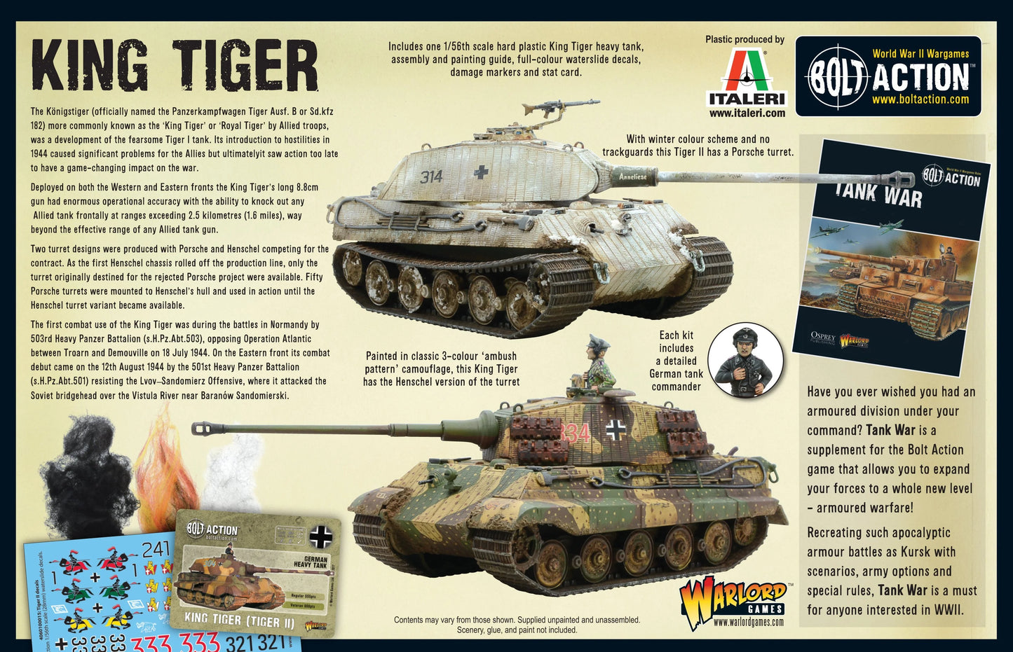 Bolt Action - King Tiger - 402012001