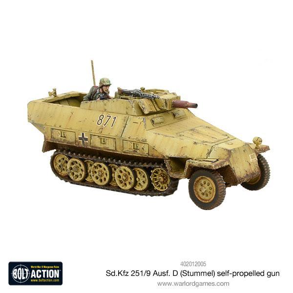 Bolt Action - Sd.Kfz 251/9 Ausf D (Stummel) half-track - 402012005