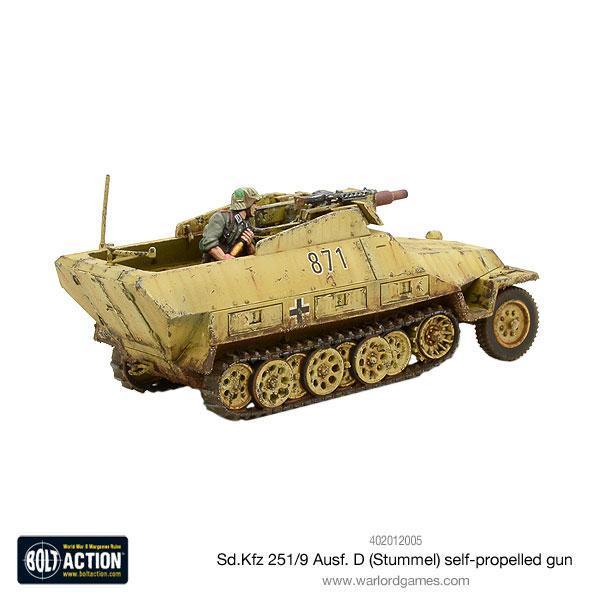 Bolt Action - Sd.Kfz 251/9 Ausf D (Stummel) half-track - 402012005