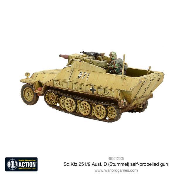 Bolt Action - Sd.Kfz 251/9 Ausf D (Stummel) half-track - 402012005