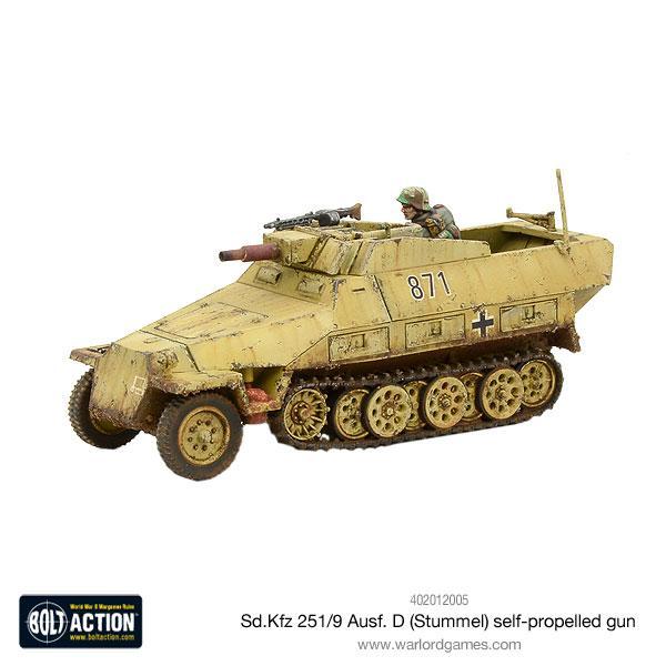 Bolt Action - Sd.Kfz 251/9 Ausf D (Stummel) half-track - 402012005