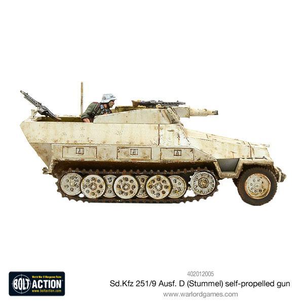 Bolt Action - Sd.Kfz 251/9 Ausf D (Stummel) half-track - 402012005