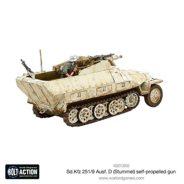 Bolt Action - Sd.Kfz 251/9 Ausf D (Stummel) half-track - 402012005