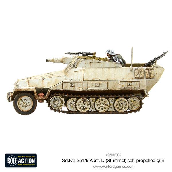 Bolt Action - Sd.Kfz 251/9 Ausf D (Stummel) half-track - 402012005