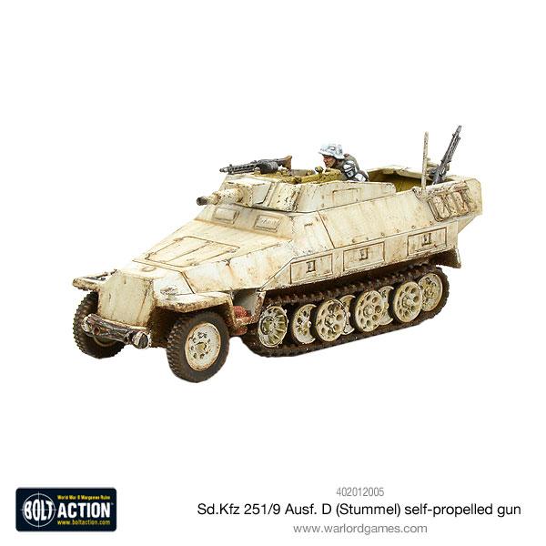 Bolt Action - Sd.Kfz 251/9 Ausf D (Stummel) half-track - 402012005