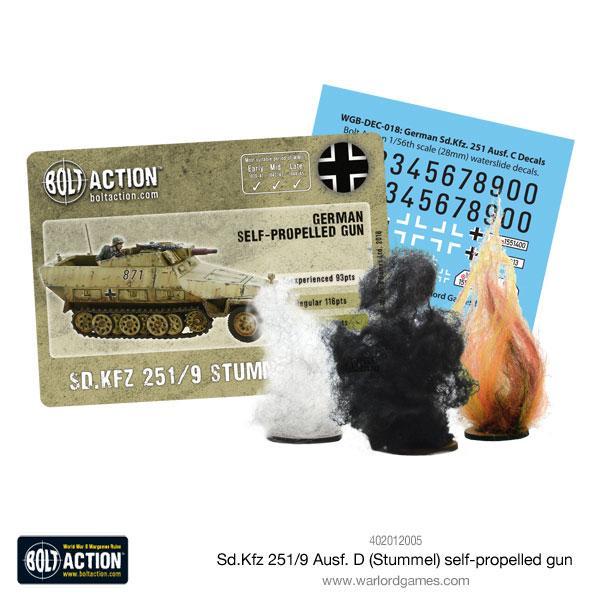 Bolt Action - Sd.Kfz 251/9 Ausf D (Stummel) half-track - 402012005