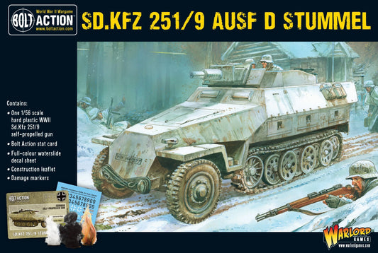 Bolt Action - Sd.Kfz 251/9 Ausf D (Stummel) half-track - 402012005