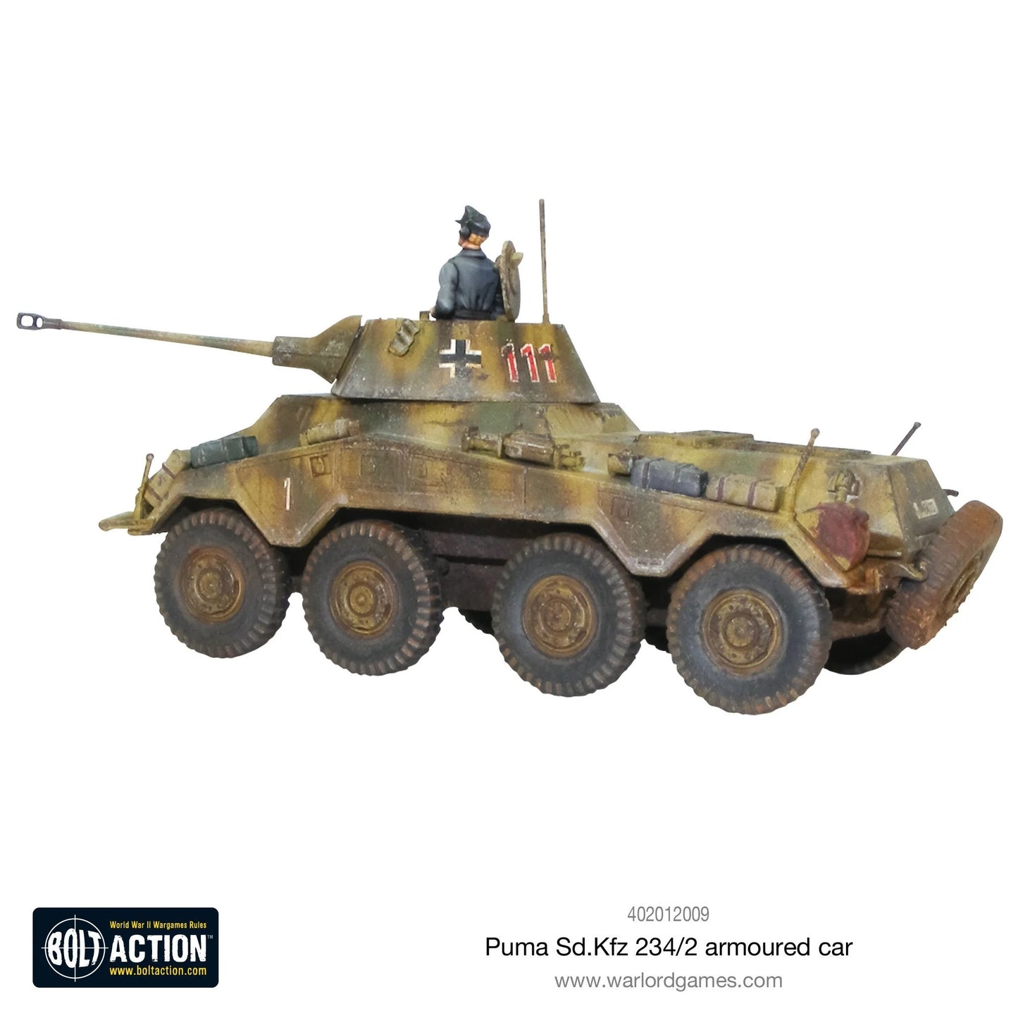 Bolt Action 2 Puma Sd.Kfz 234/2 Armoured Car - EN - 402012009