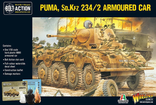 Bolt Action 2 Puma Sd.Kfz 234/2 Armoured Car - EN - 402012009