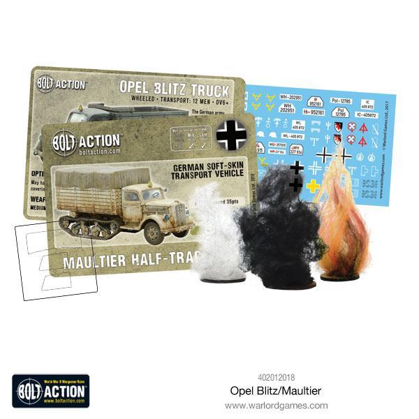 Bolt Action 2 Opel Blitz/Maultier - EN - 402012018