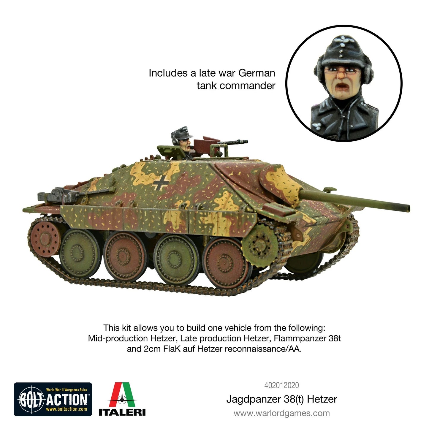 Bolt Action - Jagdpanzer 38t Hetzer - 402012020