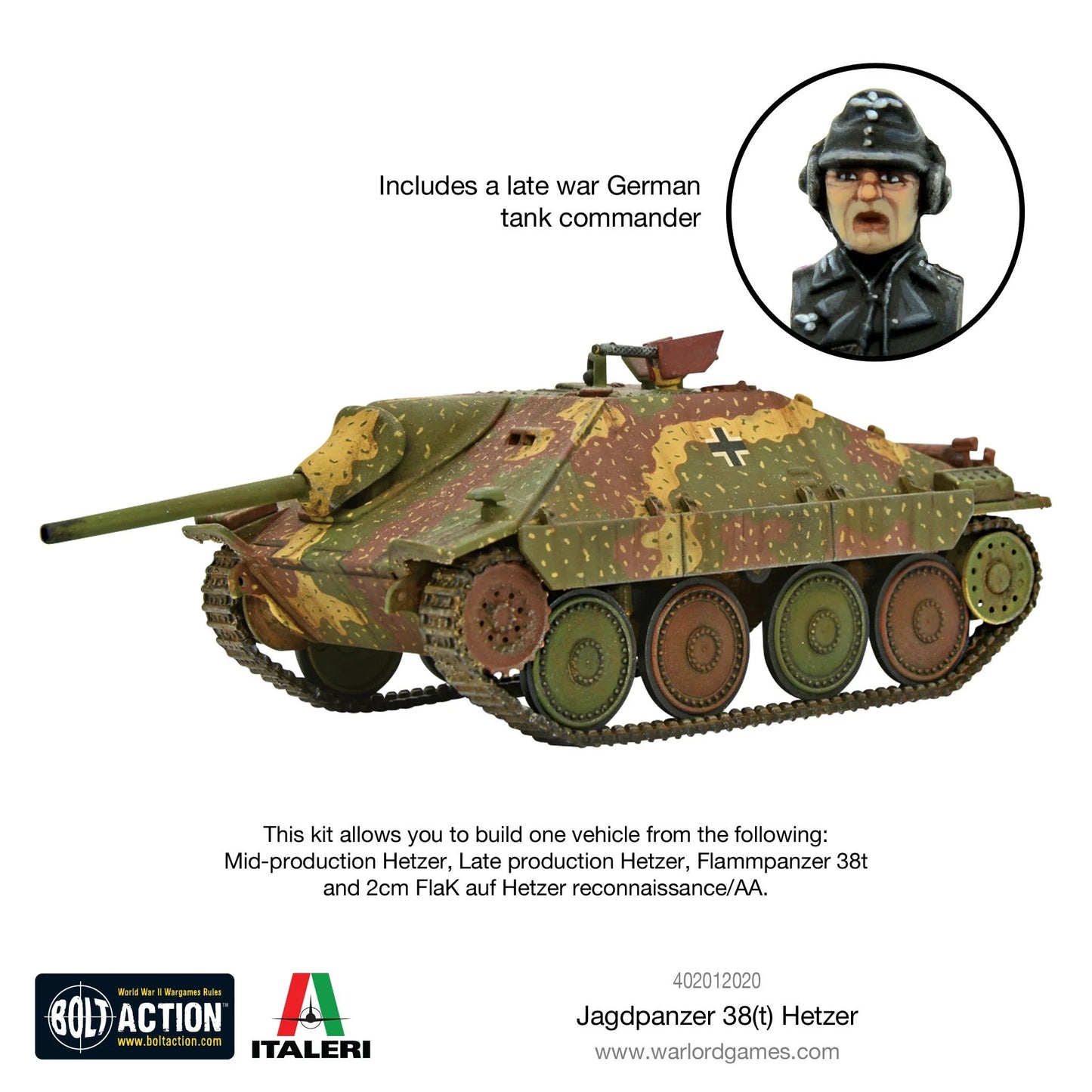 Bolt Action - Jagdpanzer 38t Hetzer - 402012020