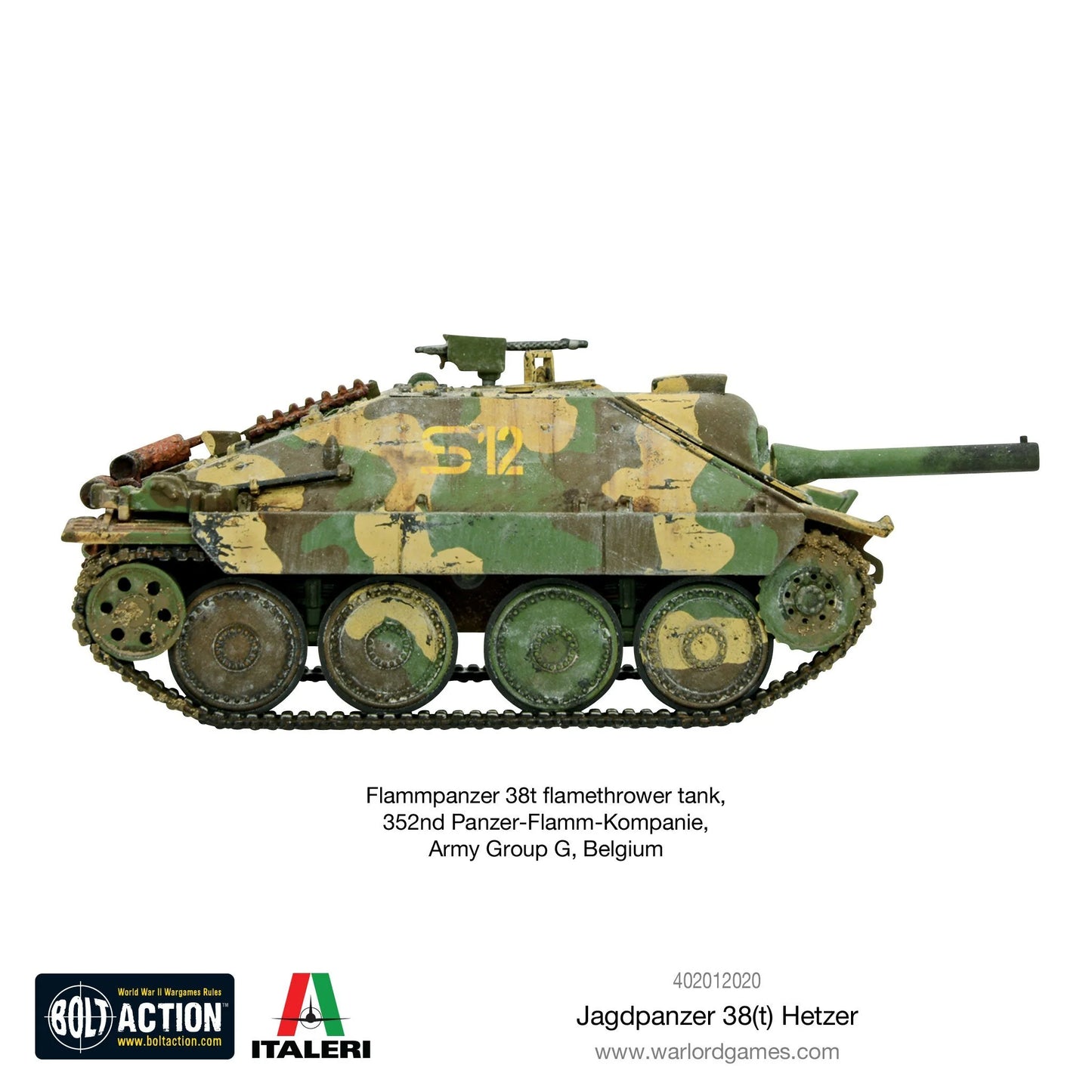 Bolt Action - Jagdpanzer 38t Hetzer - 402012020