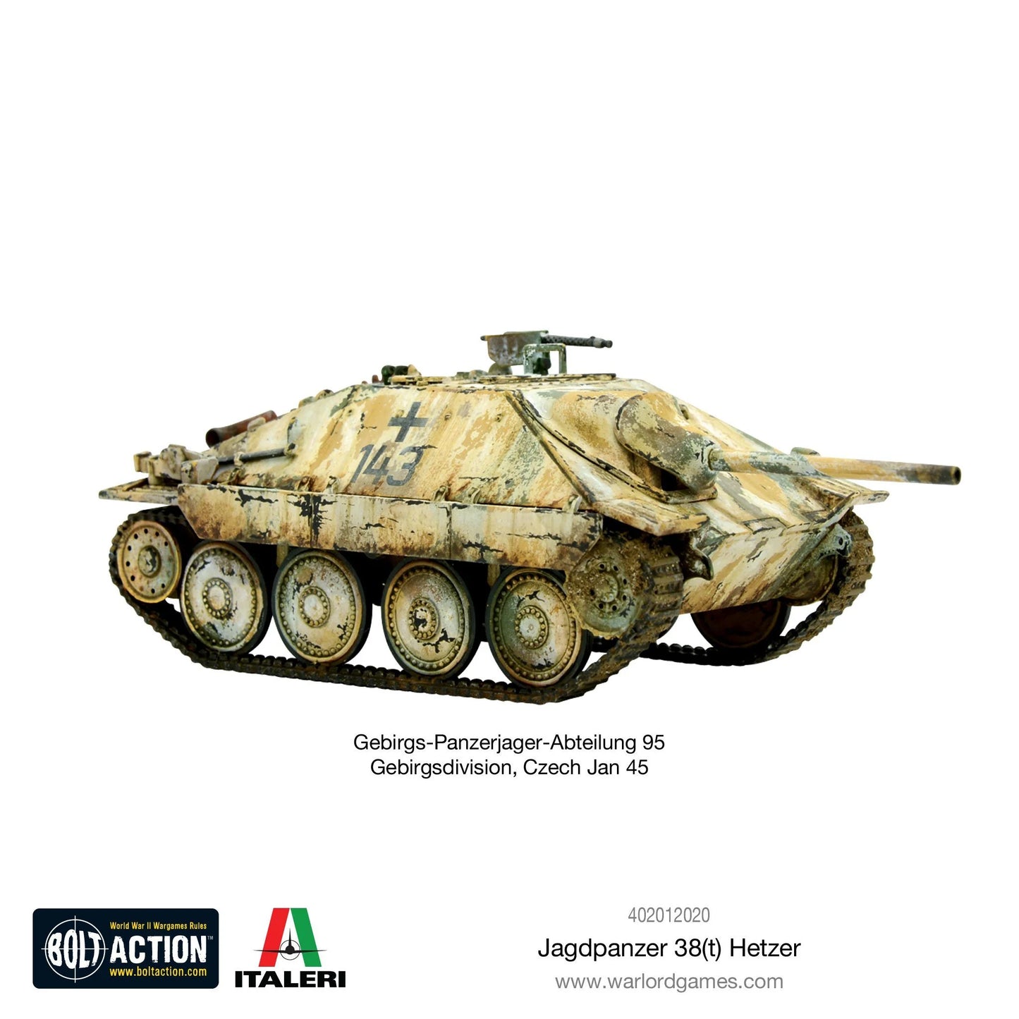 Bolt Action - Jagdpanzer 38t Hetzer - 402012020